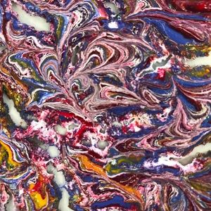 Paint Pour Skins, Acrylic, colorful Arts & Craft